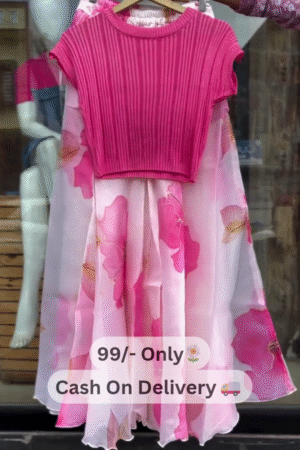 🌺 Elegant Pink Blossom Co-ord Set for Women