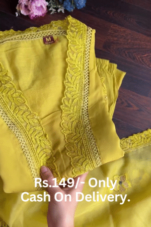 🌼 Elegant Yellow Ethnic Suit Set 💛