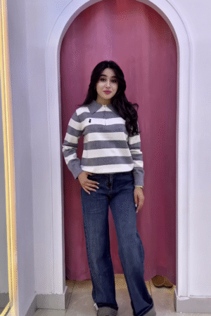 ⚫⚪ Striped Elegance Polo Collection – Bold, Chic & Timeless ✨👕