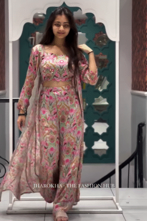 Women Floral Print 3-Piece Co-Ord Set