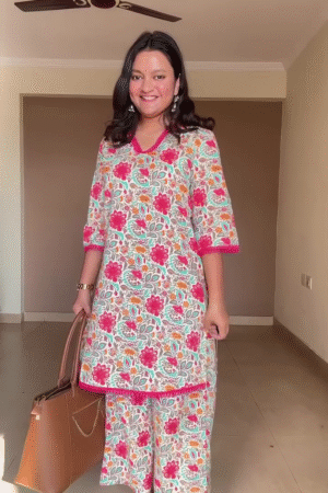 Bloom Charm Floral Co-Ord Set