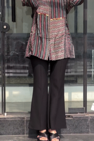 Multi-Pattern Statement Shirt