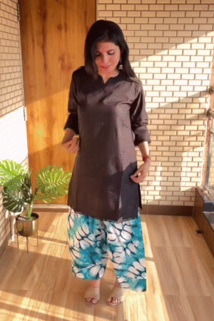 Midnight Breeze Tie-Dye Co-ord Set