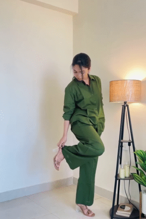 Olive Green Co-ord Set